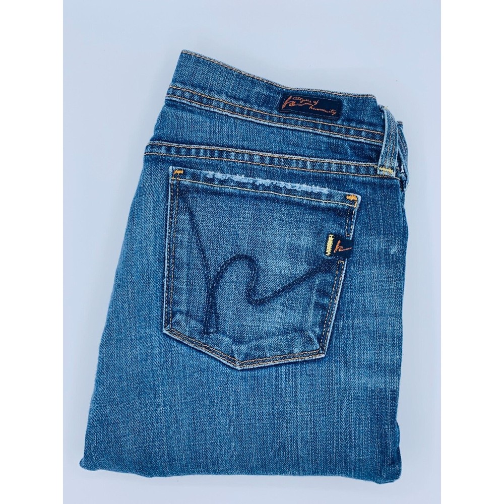 Citizens Of Humanity Blue Flare Jeans